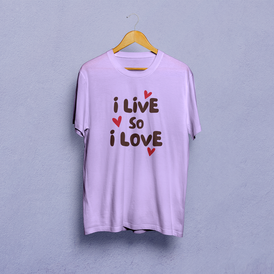 I Live So I Love Classic T-Shirt