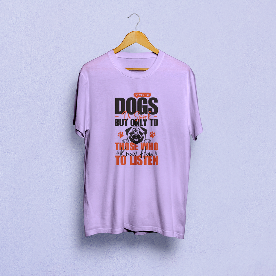 Dogs Do Speak To Those Who Listen Classic T-Shirt