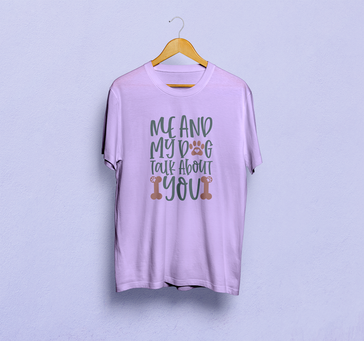 Me And My Dog Talk About You Classic T-Shirt