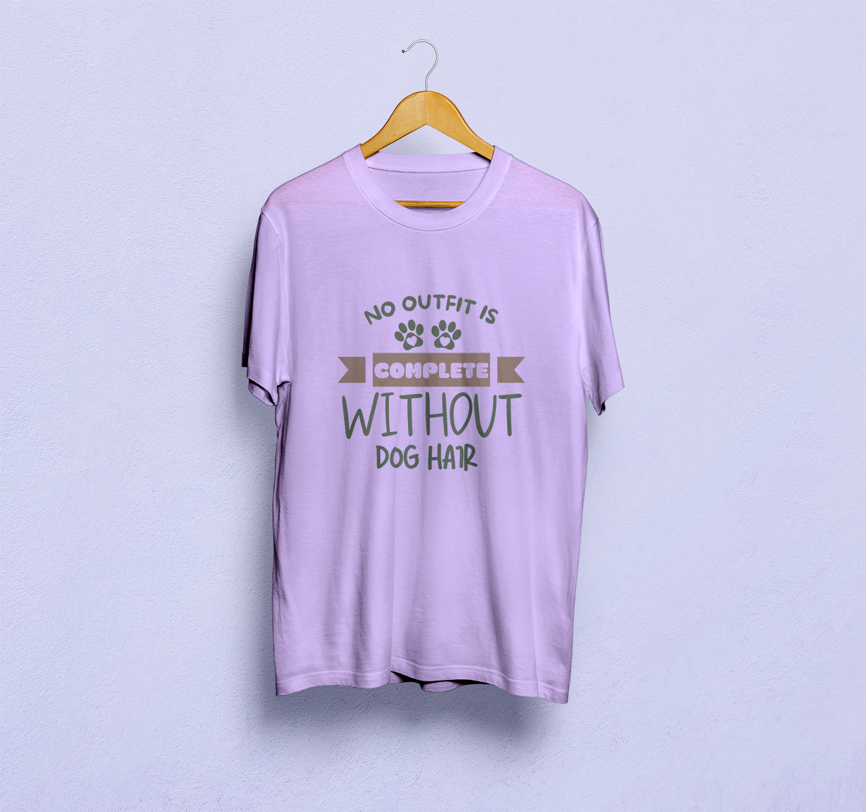 No Oufit Is Complete Without Dog Hair Classic T-Shirt