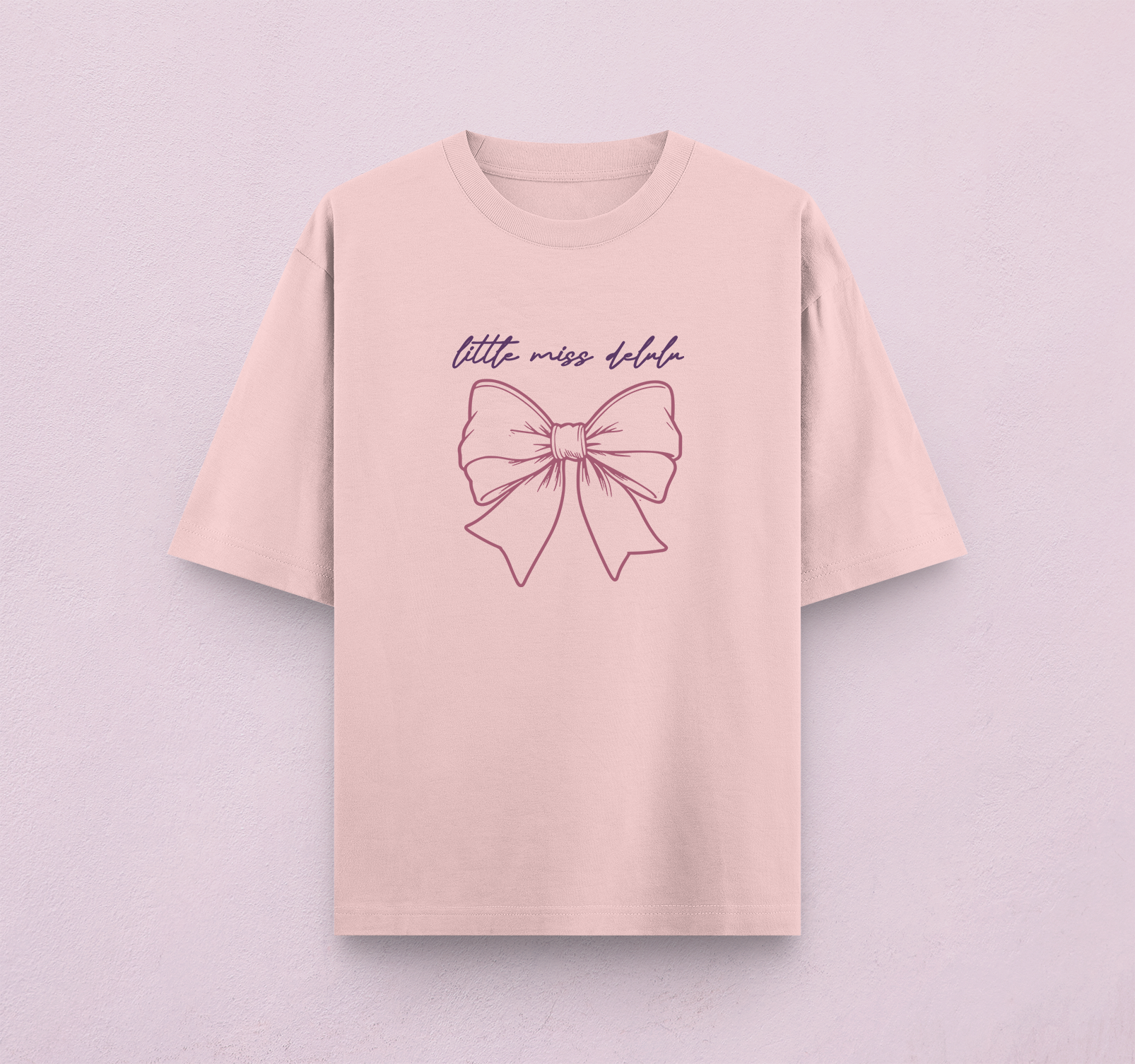 Little Miss Delulu Oversized T-Shirt