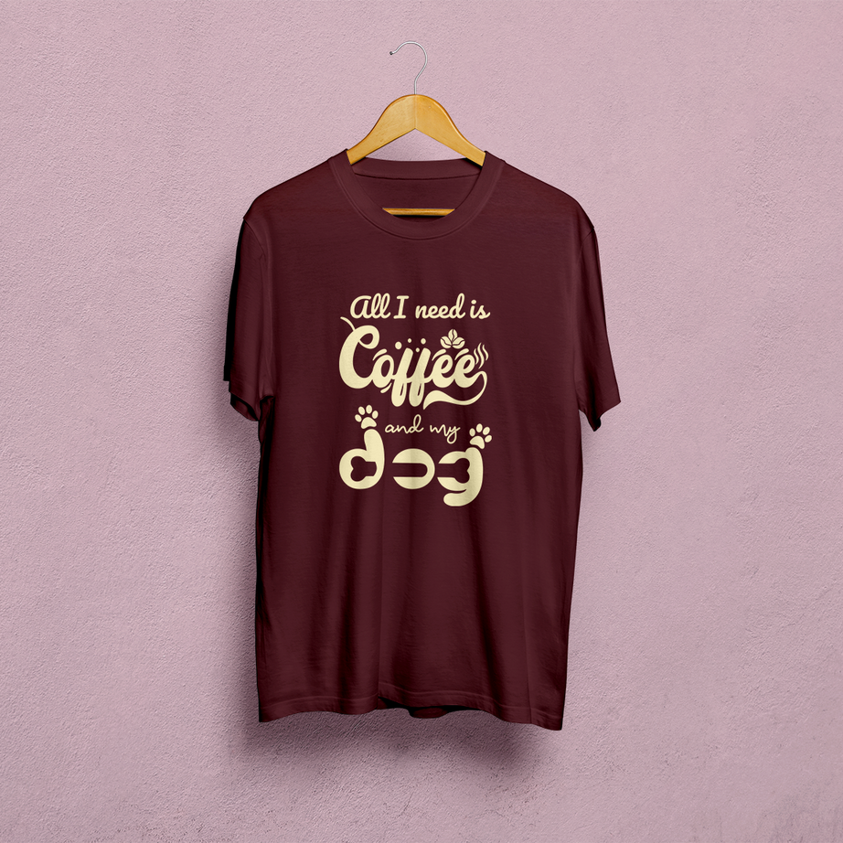 Coffee And My Dog Classic T-Shirt