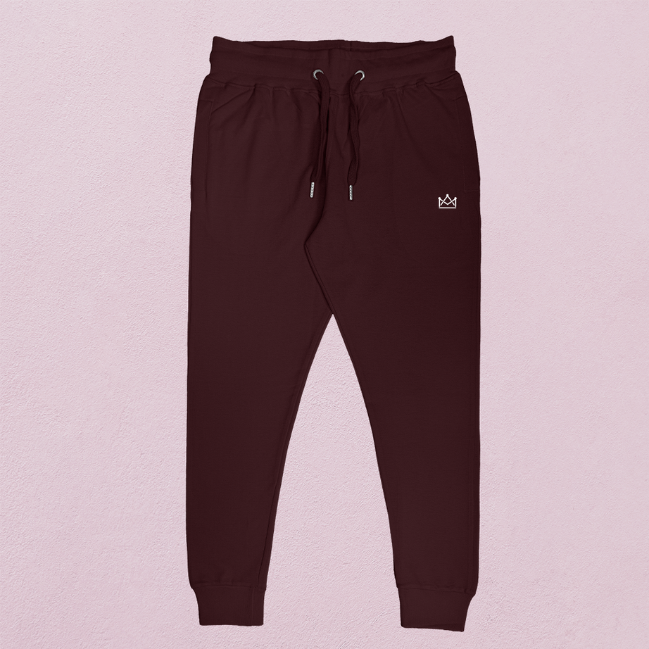 Signature Jogger: Maroon