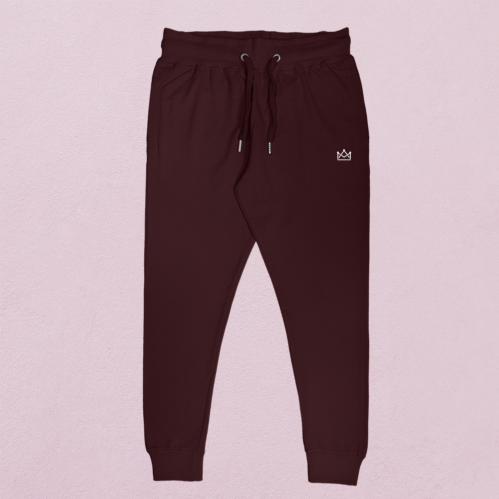 Signature Jogger: Maroon