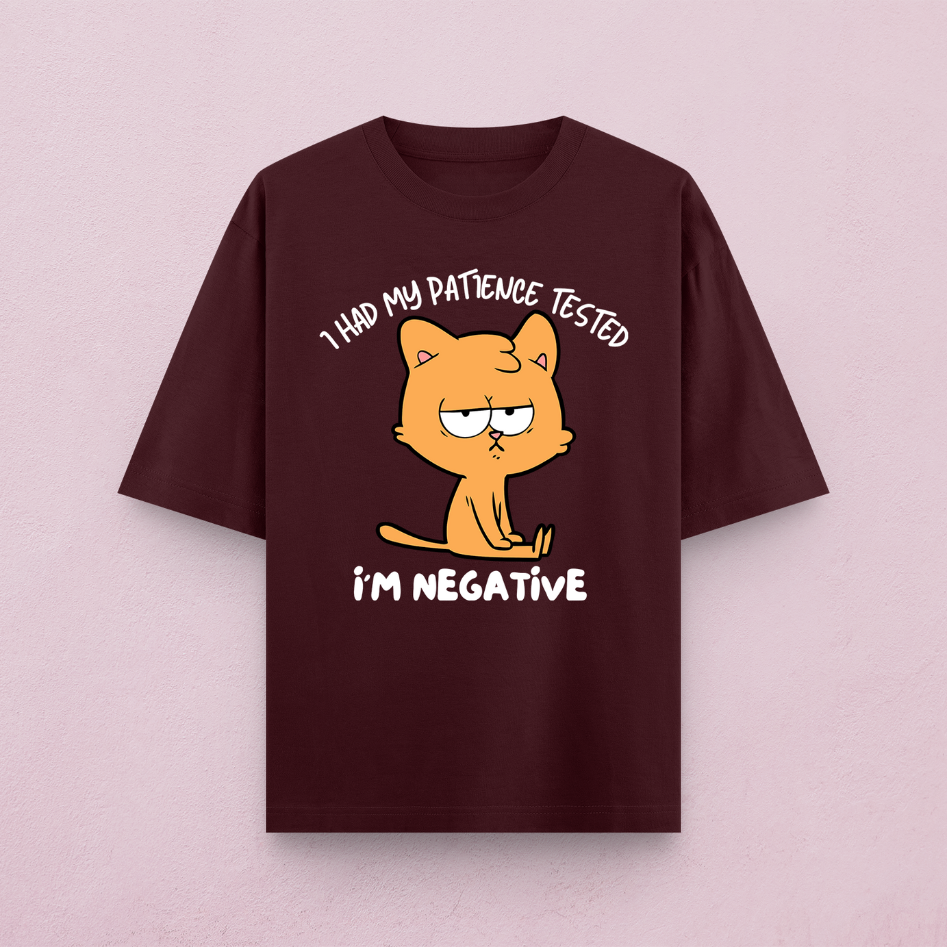 I Had My Patience Tested Oversized T-Shirt