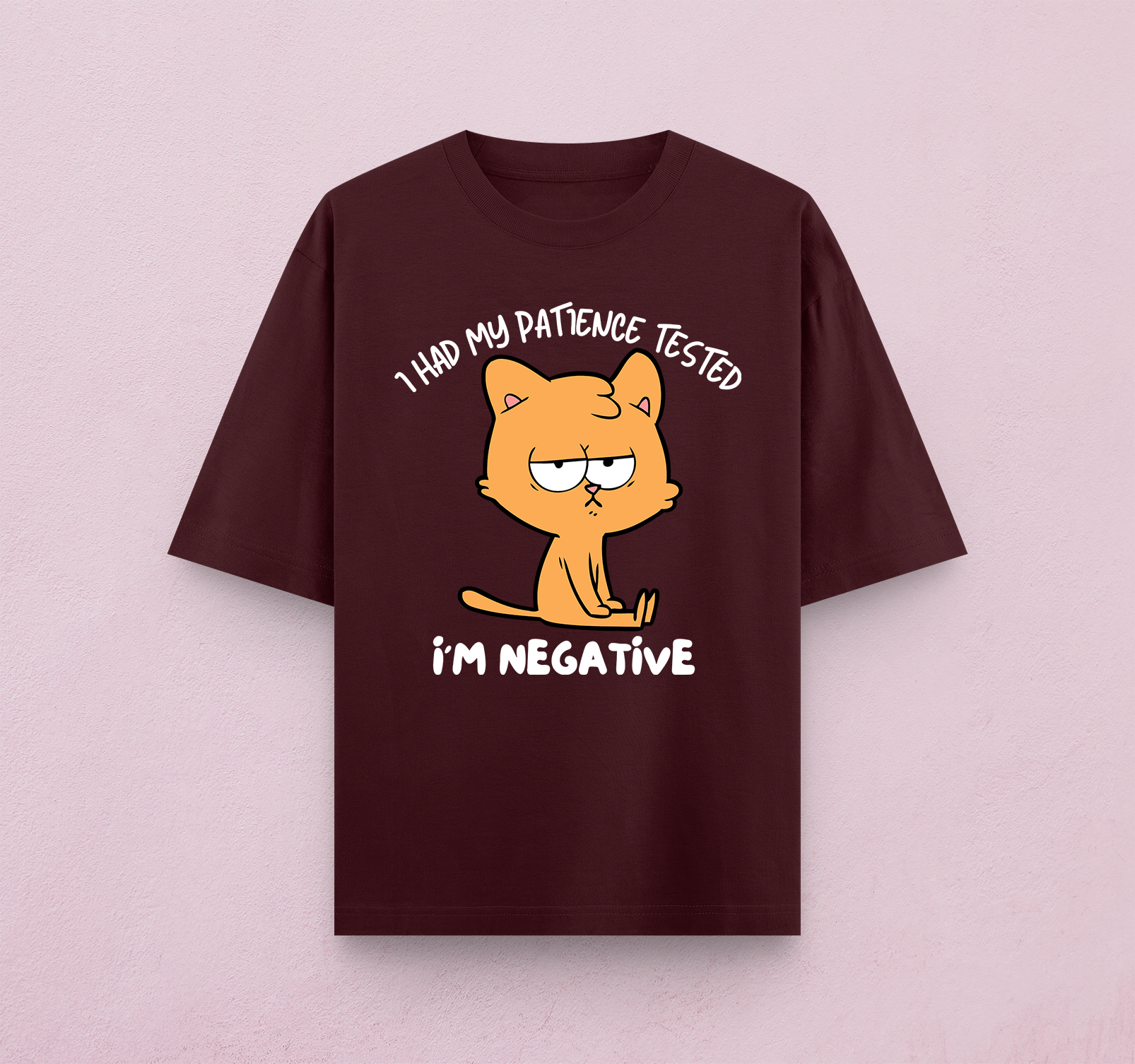 I Had My Patience Tested Oversized T-Shirt