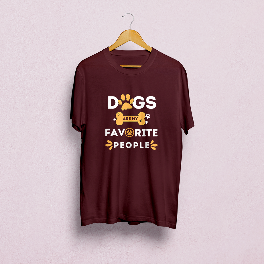 Dogs Are My Favourite Classic T-Shirt