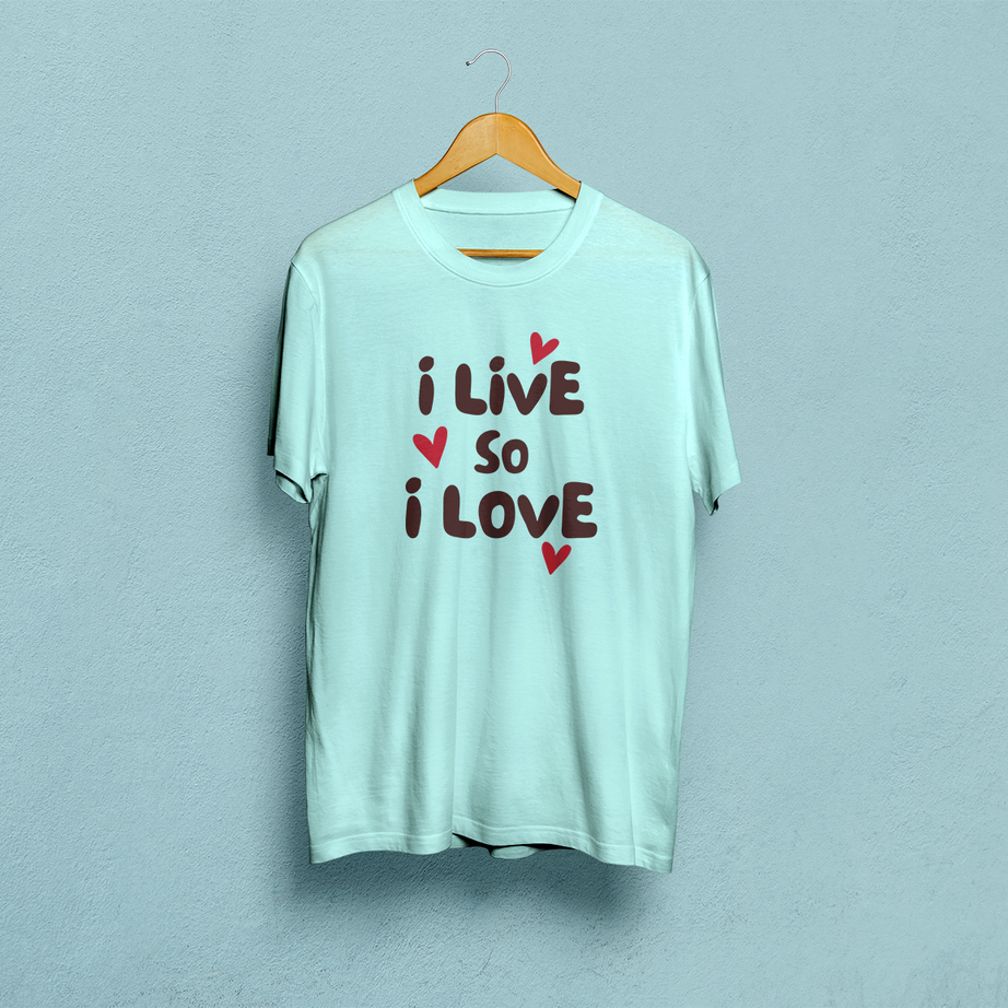 I Live So I Love Classic T-Shirt