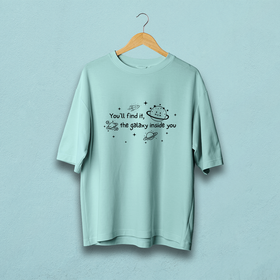 The Galaxy Inside You Oversized T-Shirt
