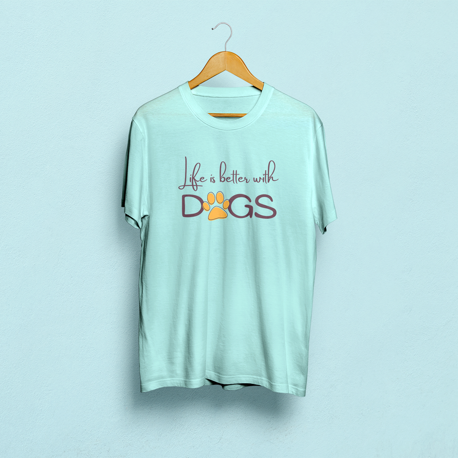 Life Is Better With Dogs Classic T-Shirt