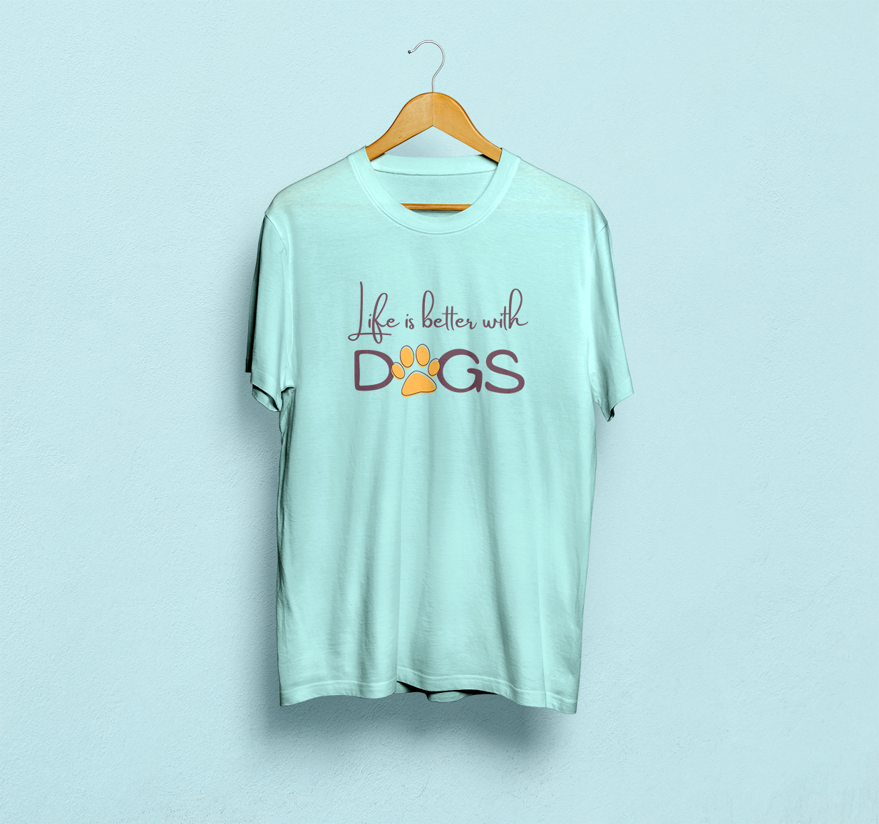 Life Is Better With Dogs Classic T-Shirt
