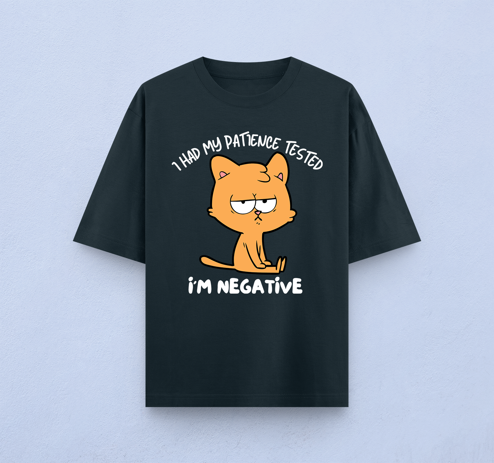 I Had My Patience Tested Oversized T-Shirt