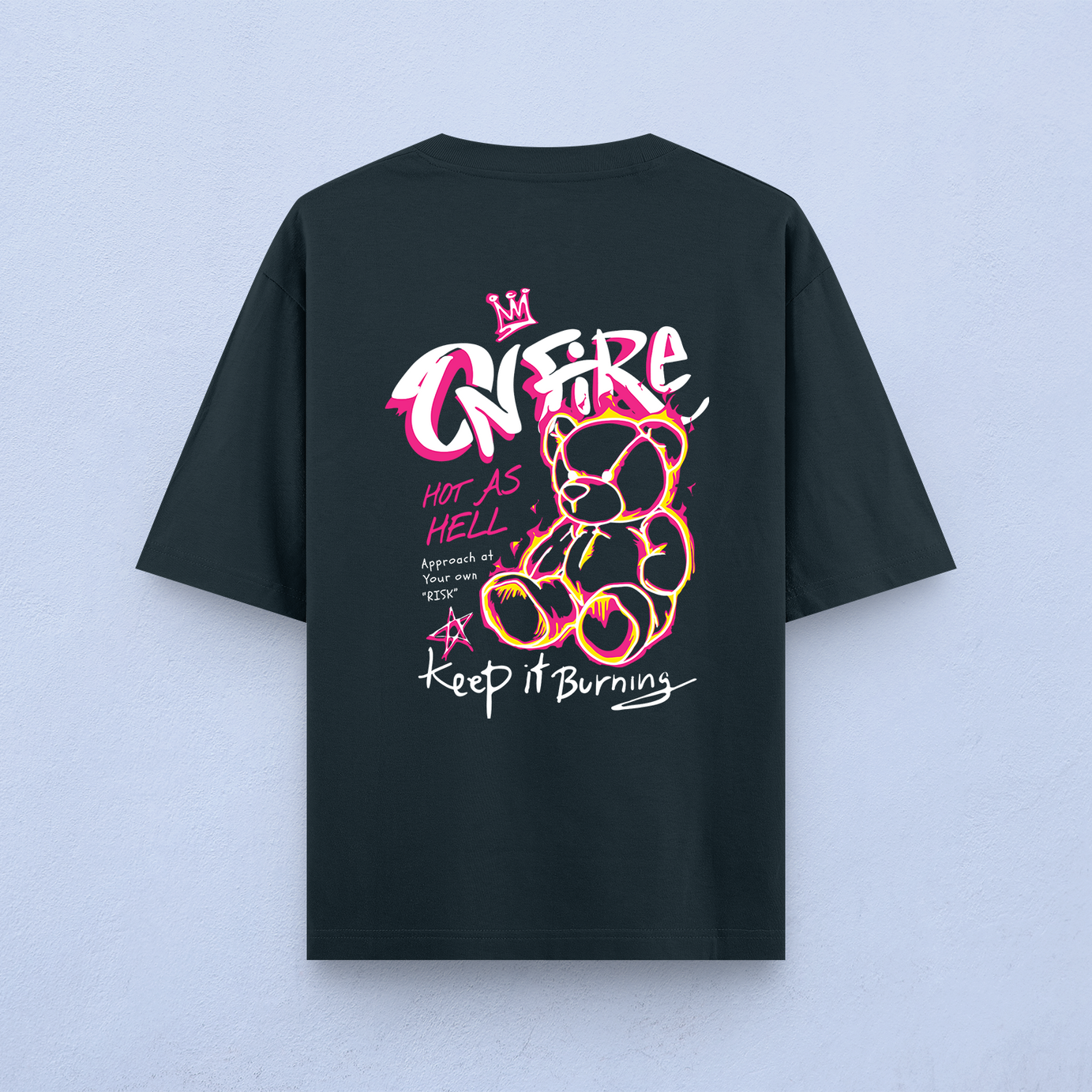 On Fire Oversized T-Shirt