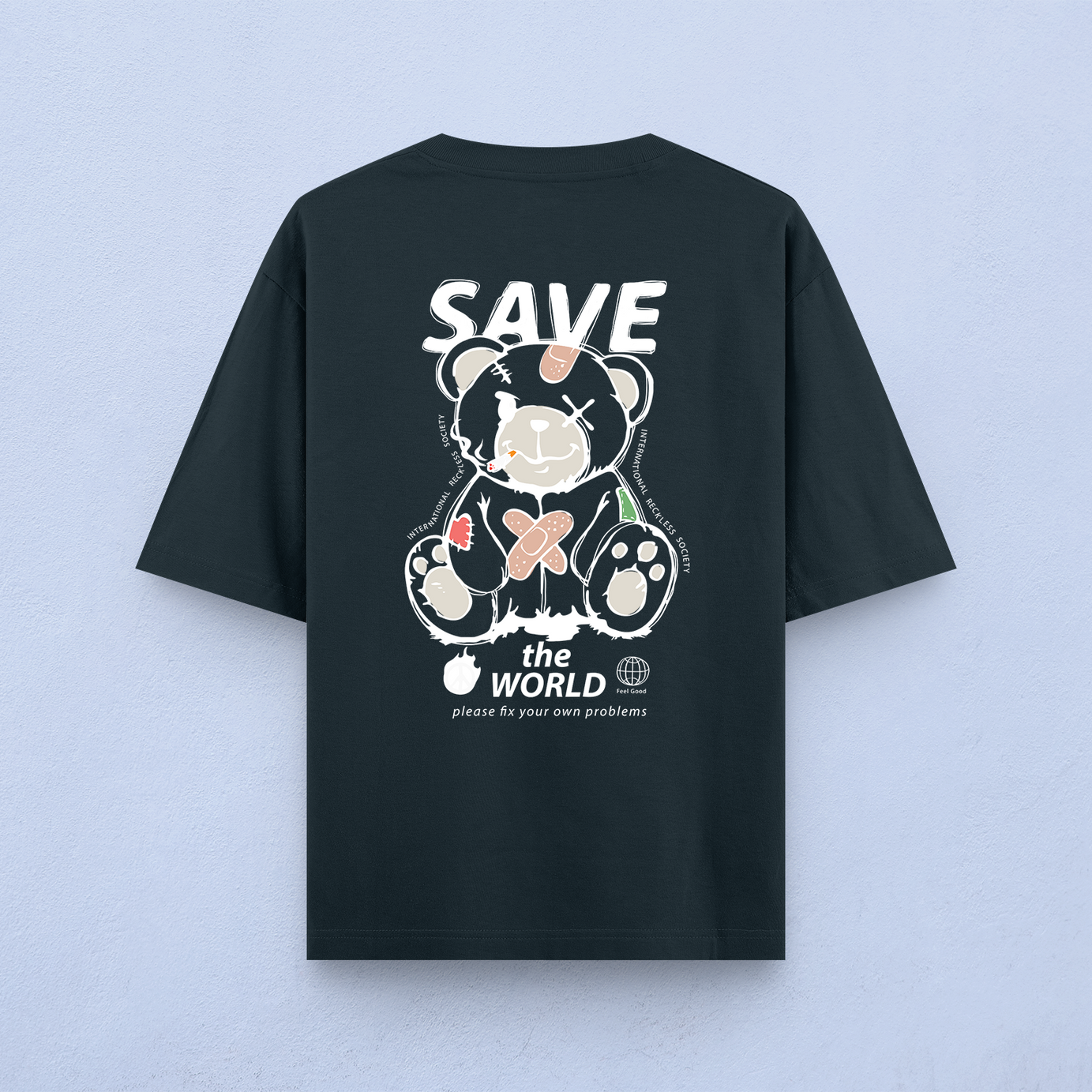 Save The World Oversized T-Shirt