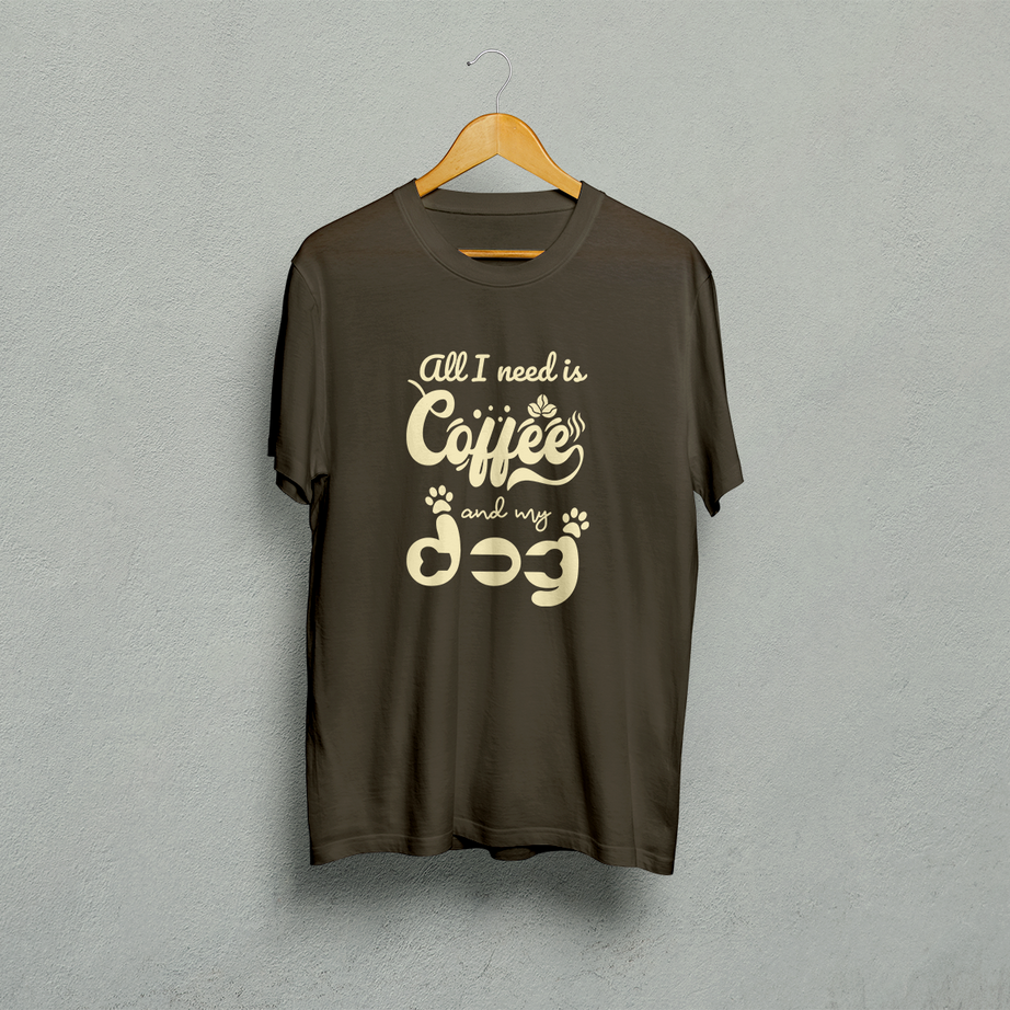 Coffee And My Dog Classic T-Shirt