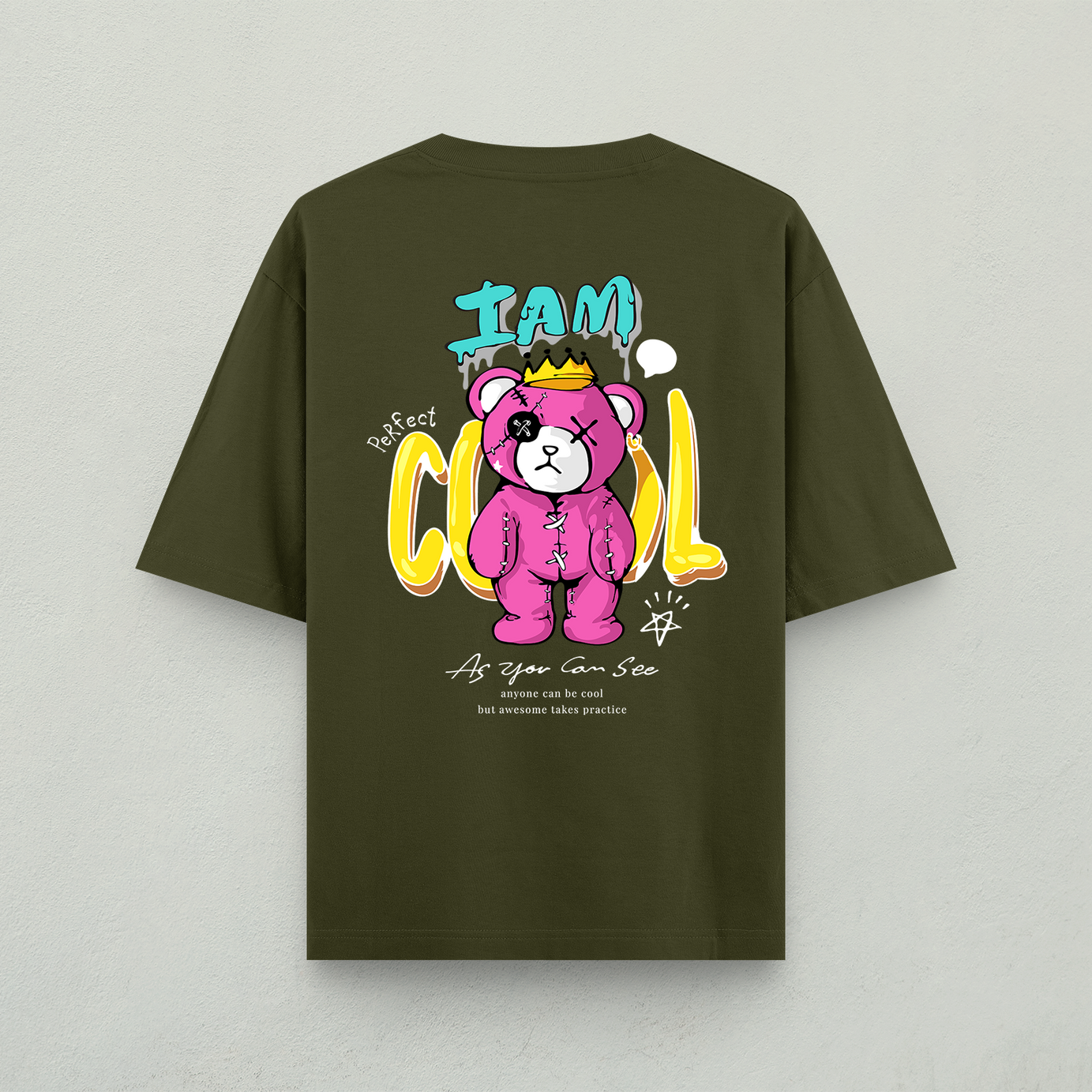 I Am Cool Oversized T-Shirt