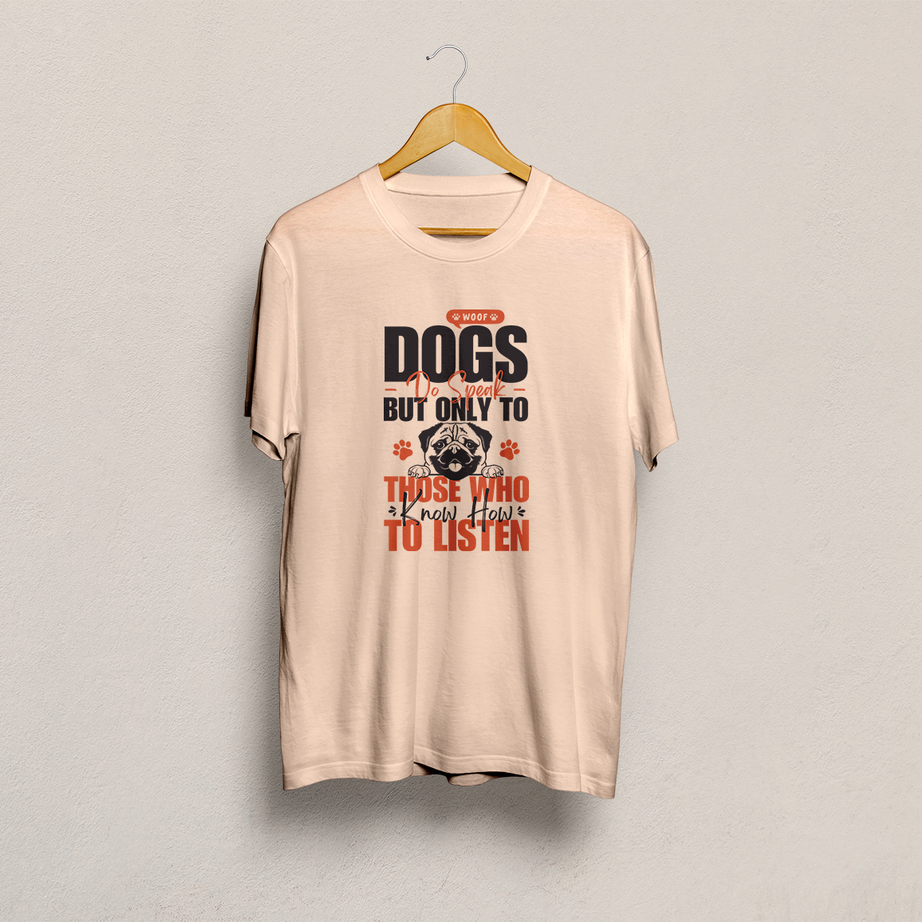 Dogs Do Speak To Those Who Listen Classic T-Shirt
