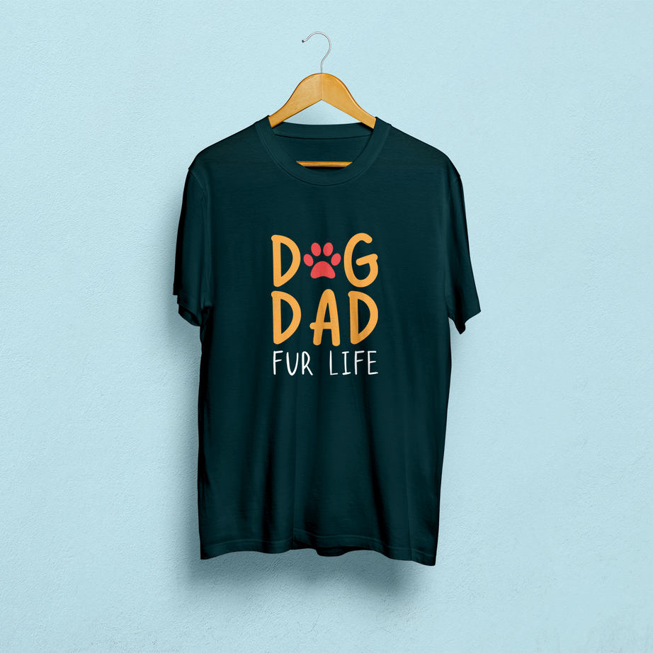 Dog Dad Fur Life Classic T-Shirt