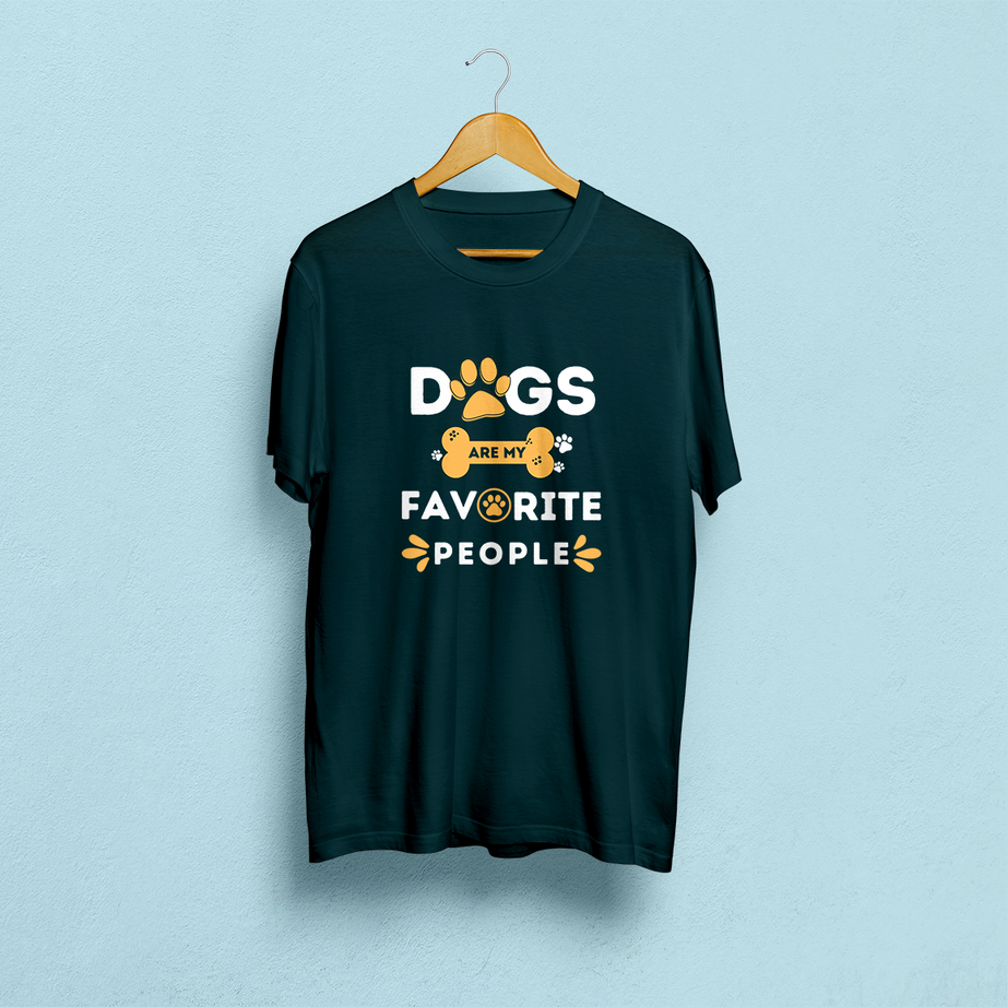 Dogs Are My Favourite Classic T-Shirt