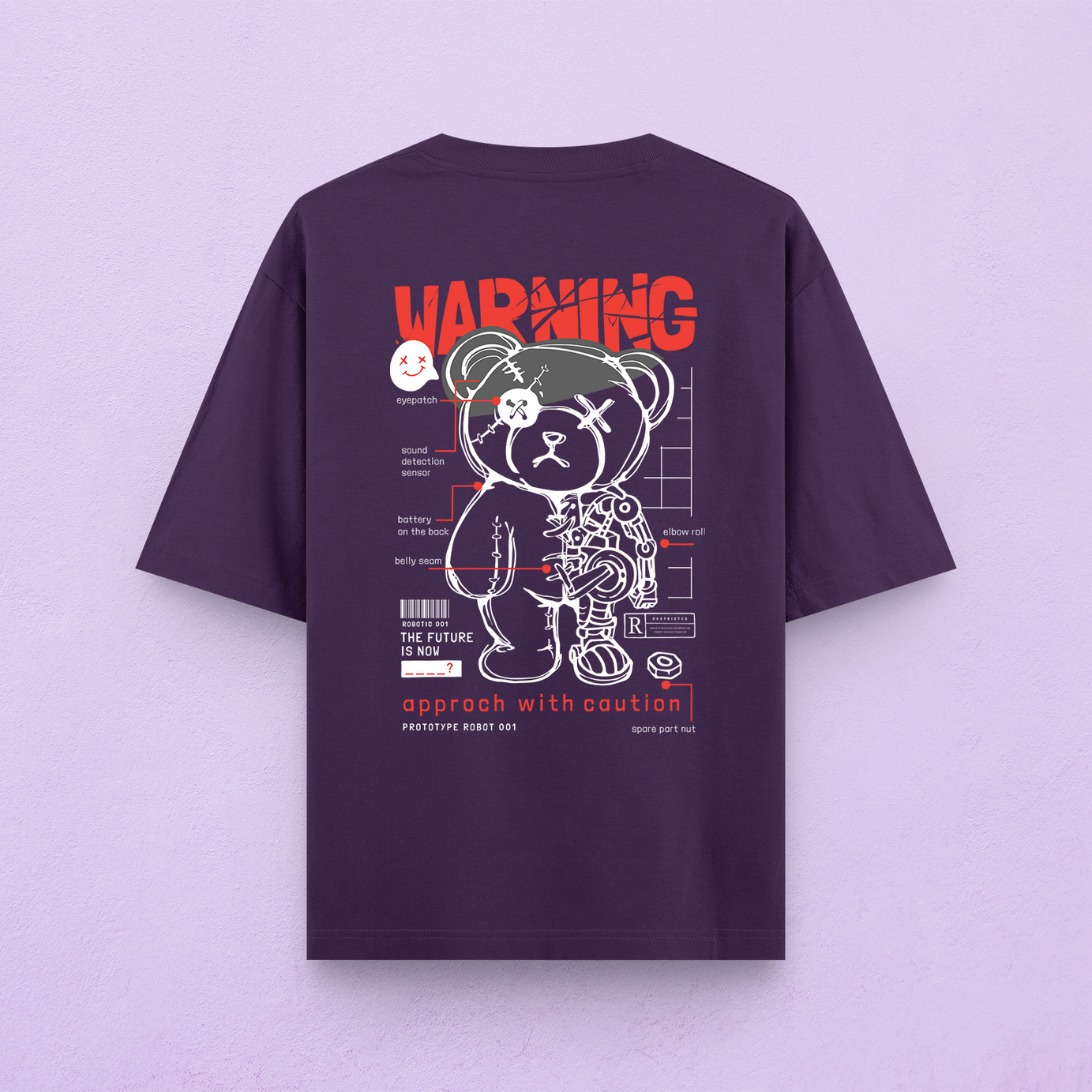 Approach With Caution Oversized T-Shirt