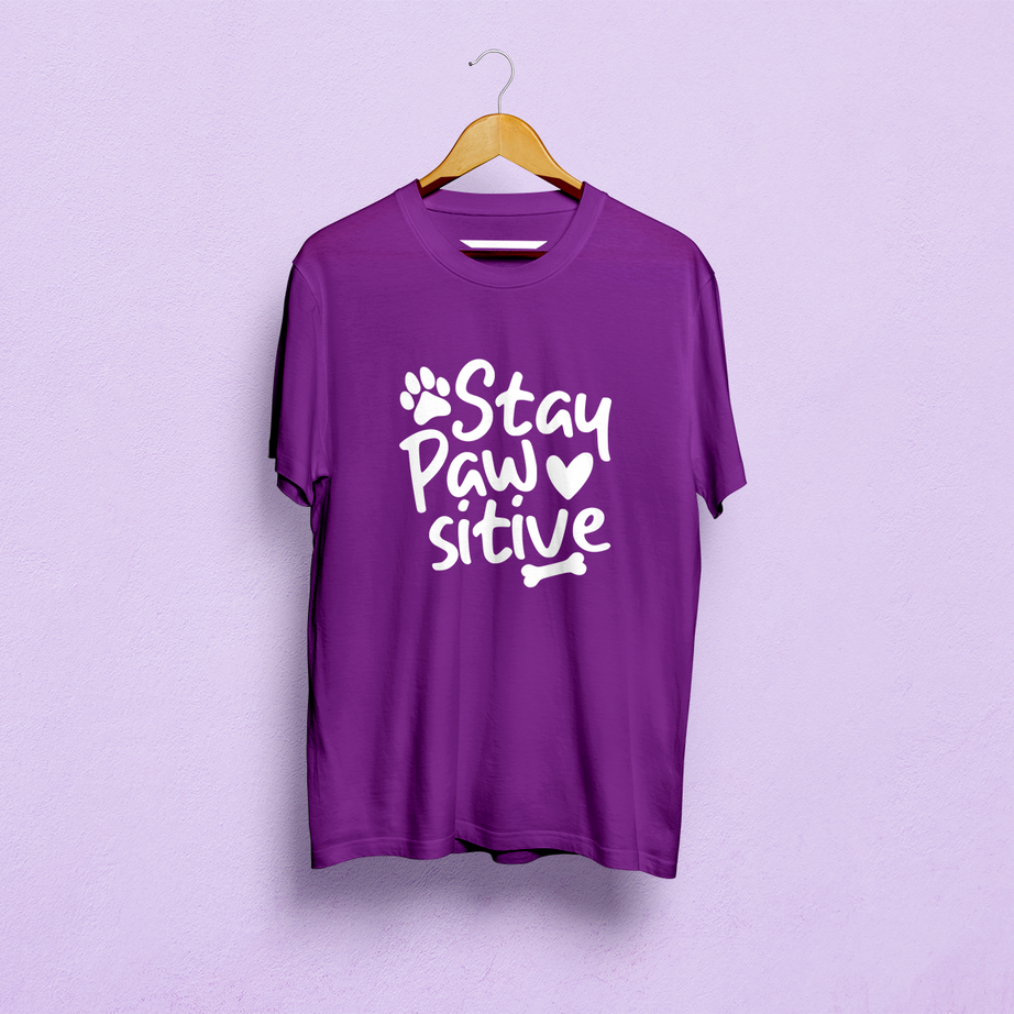 Stay Pawsitive Classic T-Shirt