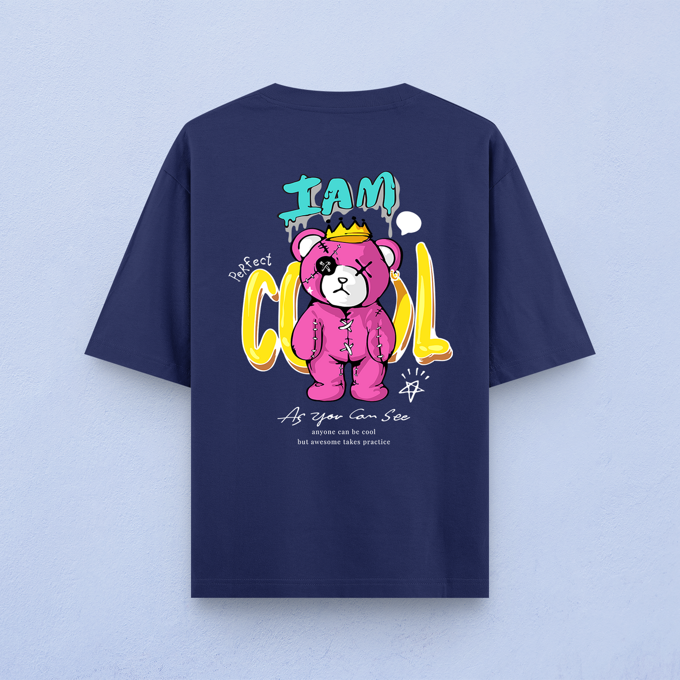 I Am Cool Oversized T-Shirt