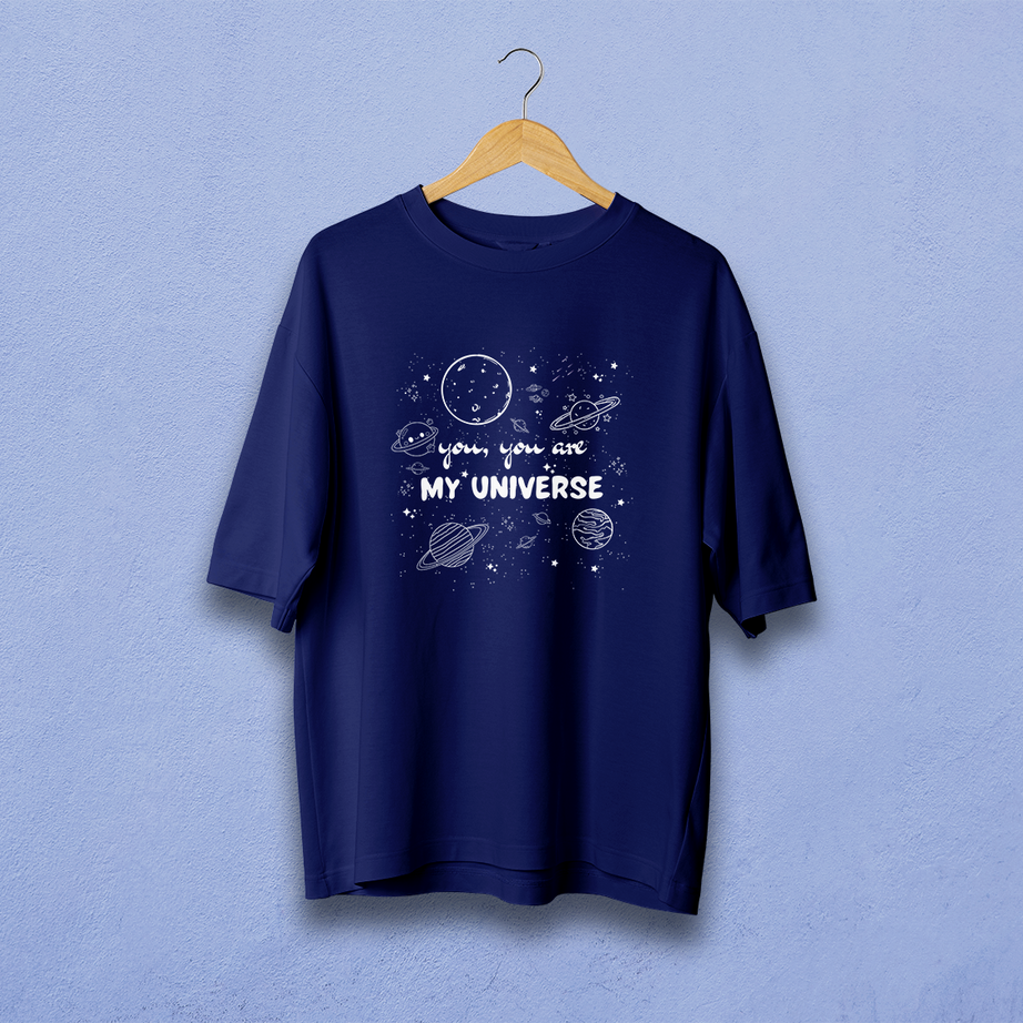 You Are My Universe Oversized T-Shirt