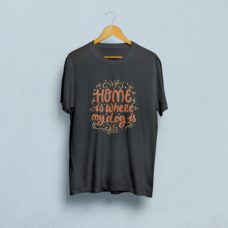 Home Is Where My Dog Is Classic T-Shirt