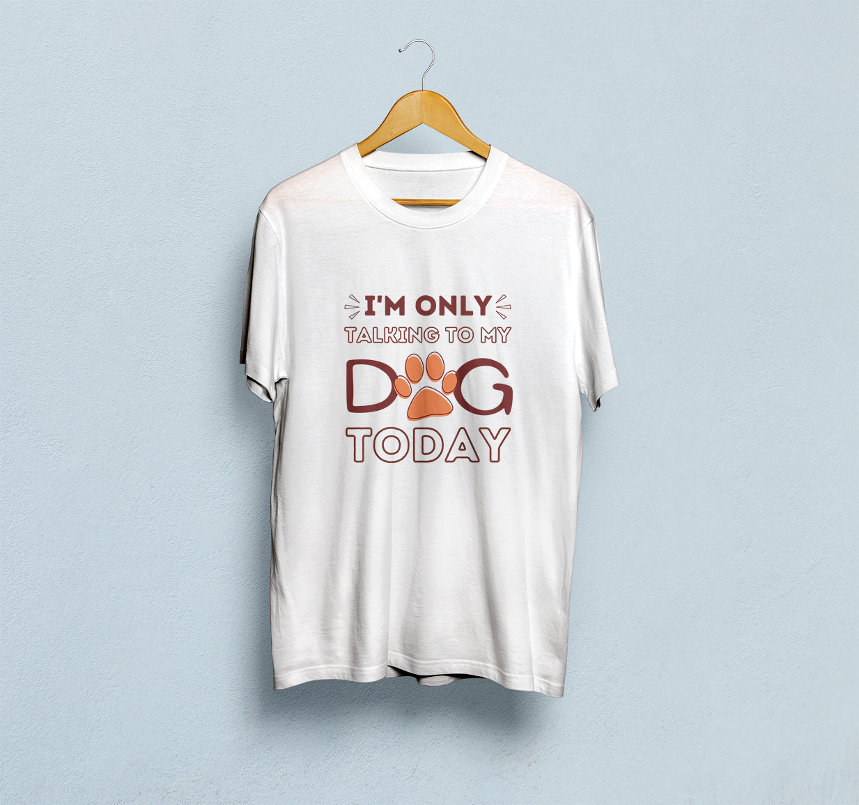 I Am Only Talking To My Dog Classic T-Shirt