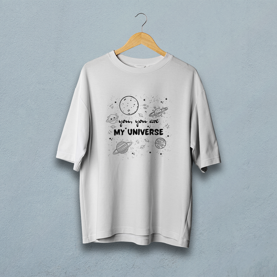 You Are My Universe Oversized T-Shirt