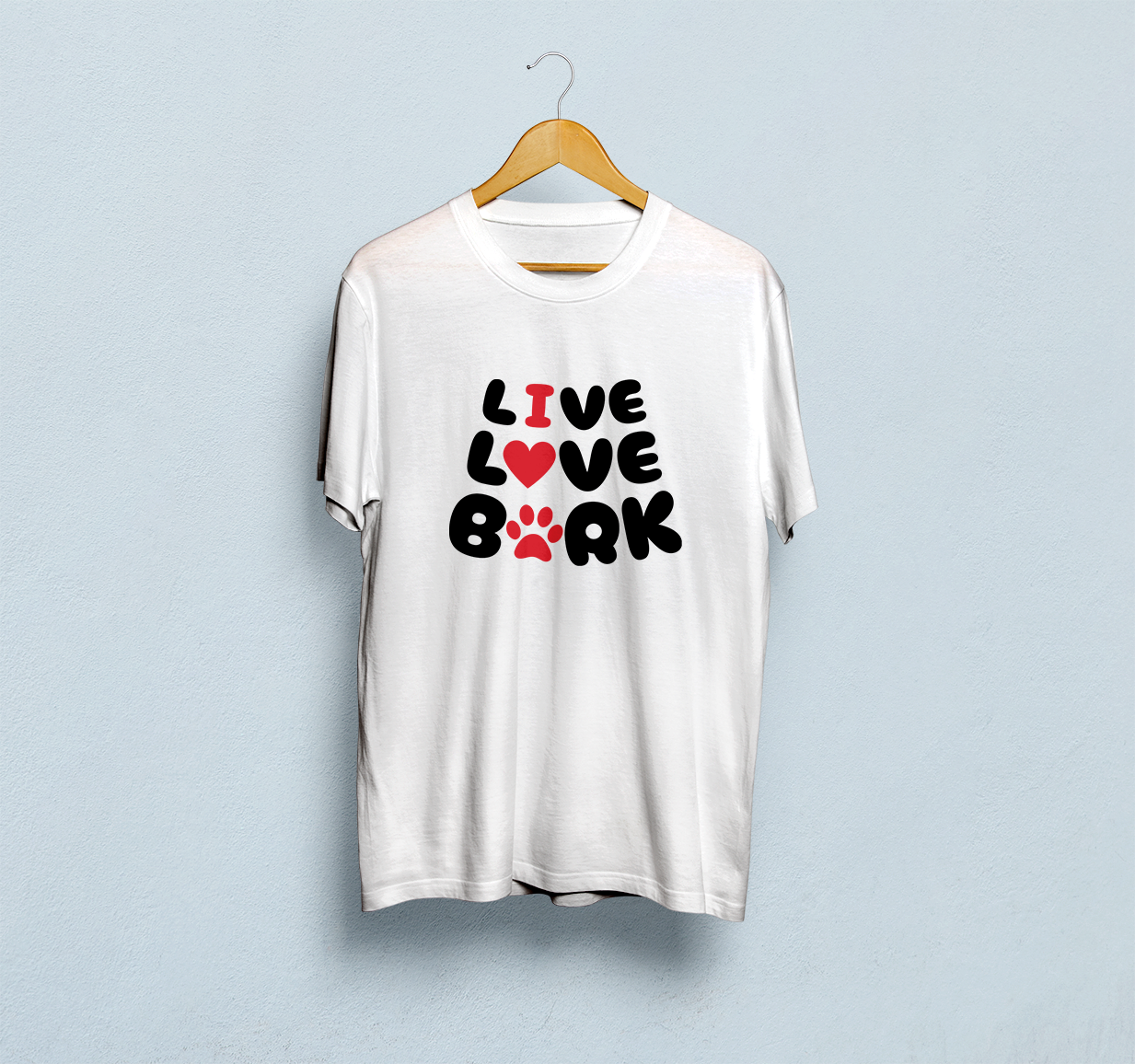 Live Love Bark Classic T-Shirt