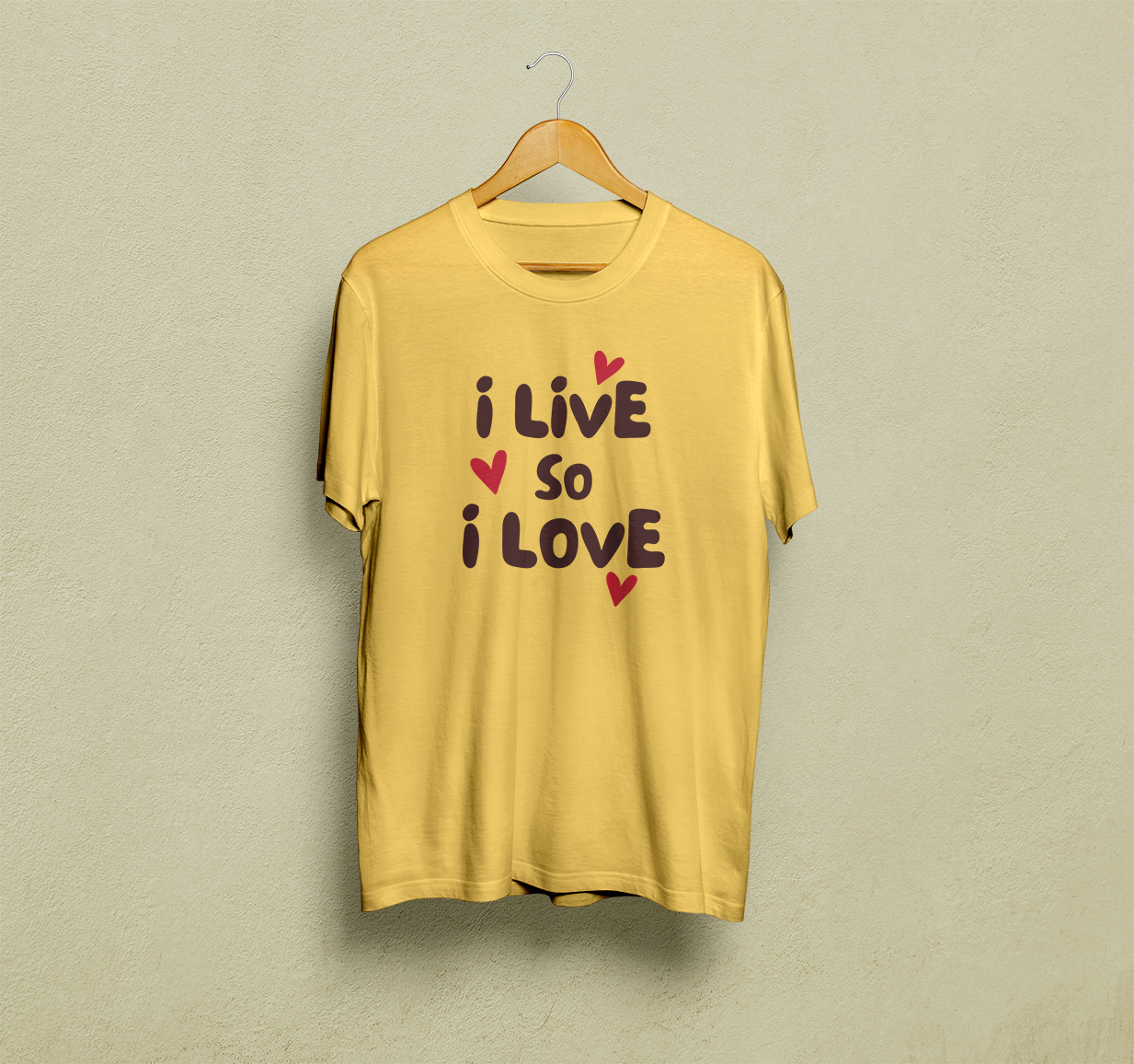 I Live So I Love Classic T-Shirt